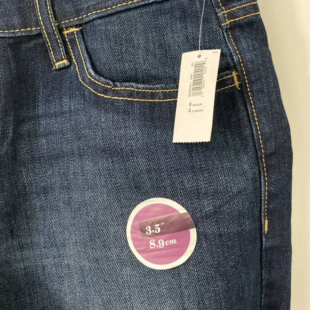 ON NWT Denim Shorts Sz 4